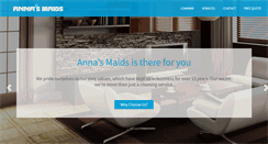 Desktop Screenshot of annasmaids.com