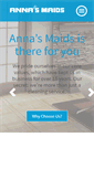 Mobile Screenshot of annasmaids.com